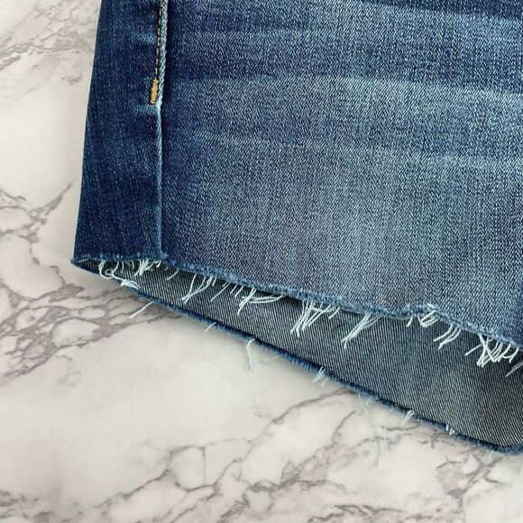 American Eagle Outfitters Custom Cutoff Blue Jean Shorts 2 - Picture 2 of 4